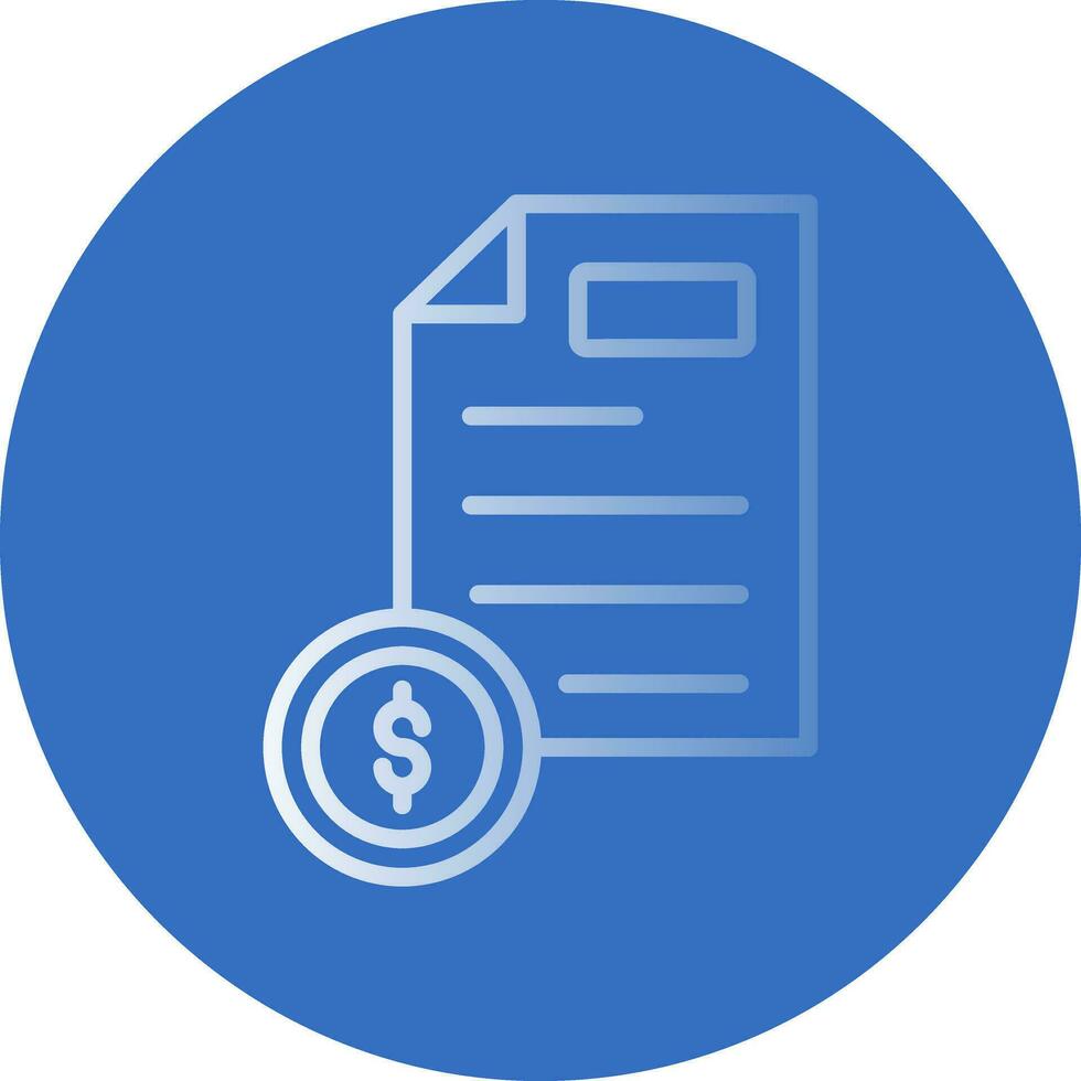 Contract Vector Icon Design