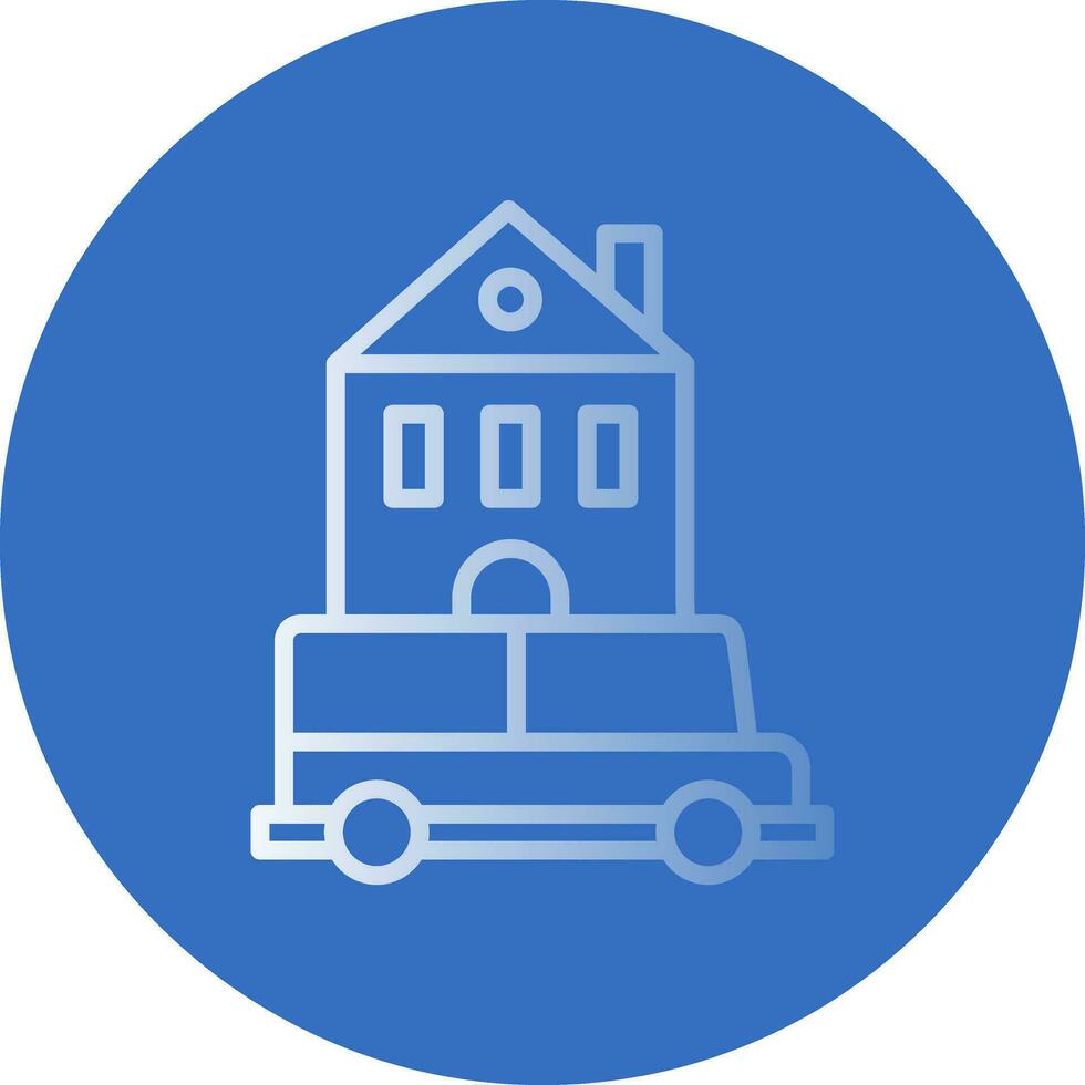 Shuttle Vector Icon Design