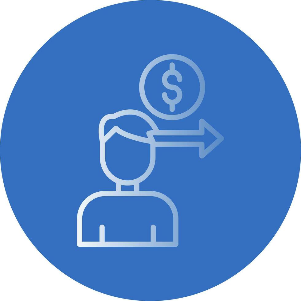 Debtor Vector Icon Design