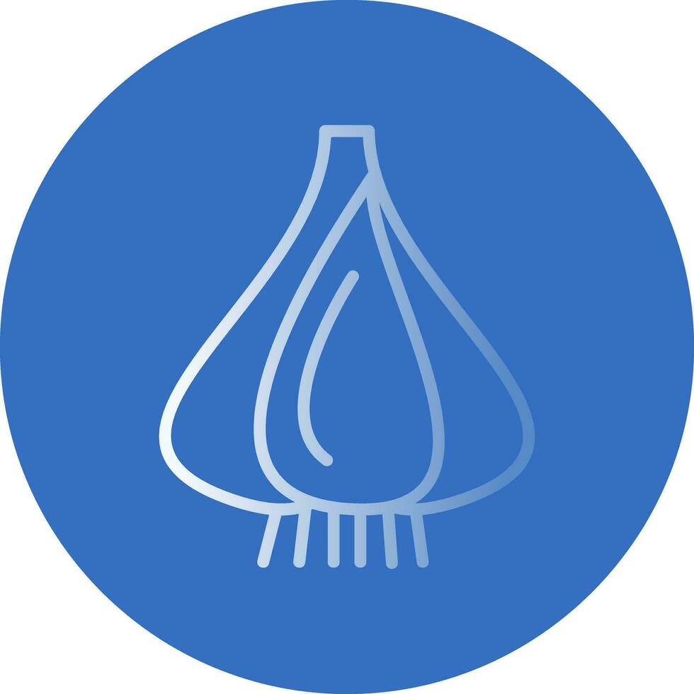 Garlic Vector Icon Design