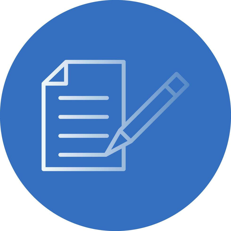 Contract Vector Icon Design