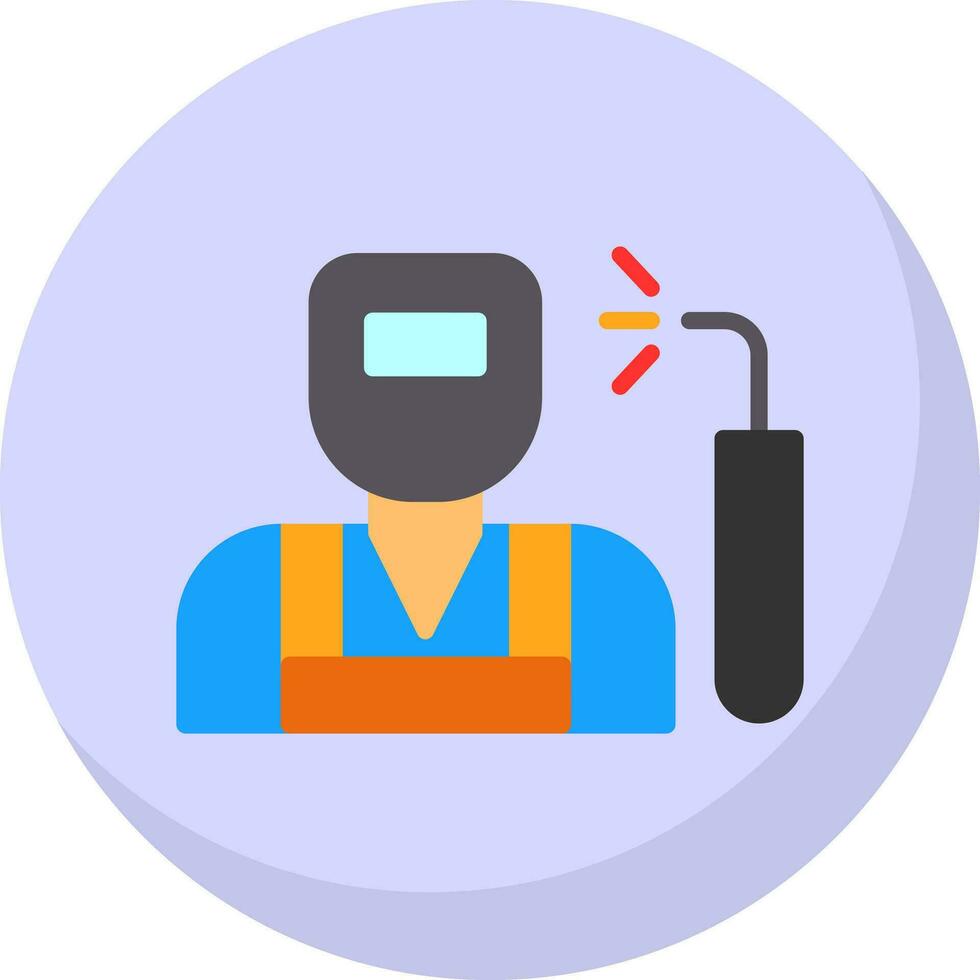 Welder  Vector Icon Design