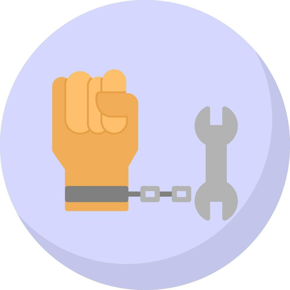 Forced Labour  Vector Icon Design