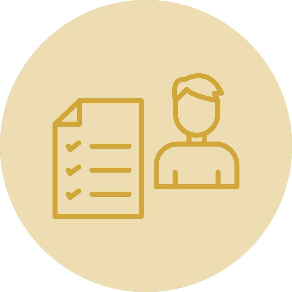 Responsibility Vector Icon Design