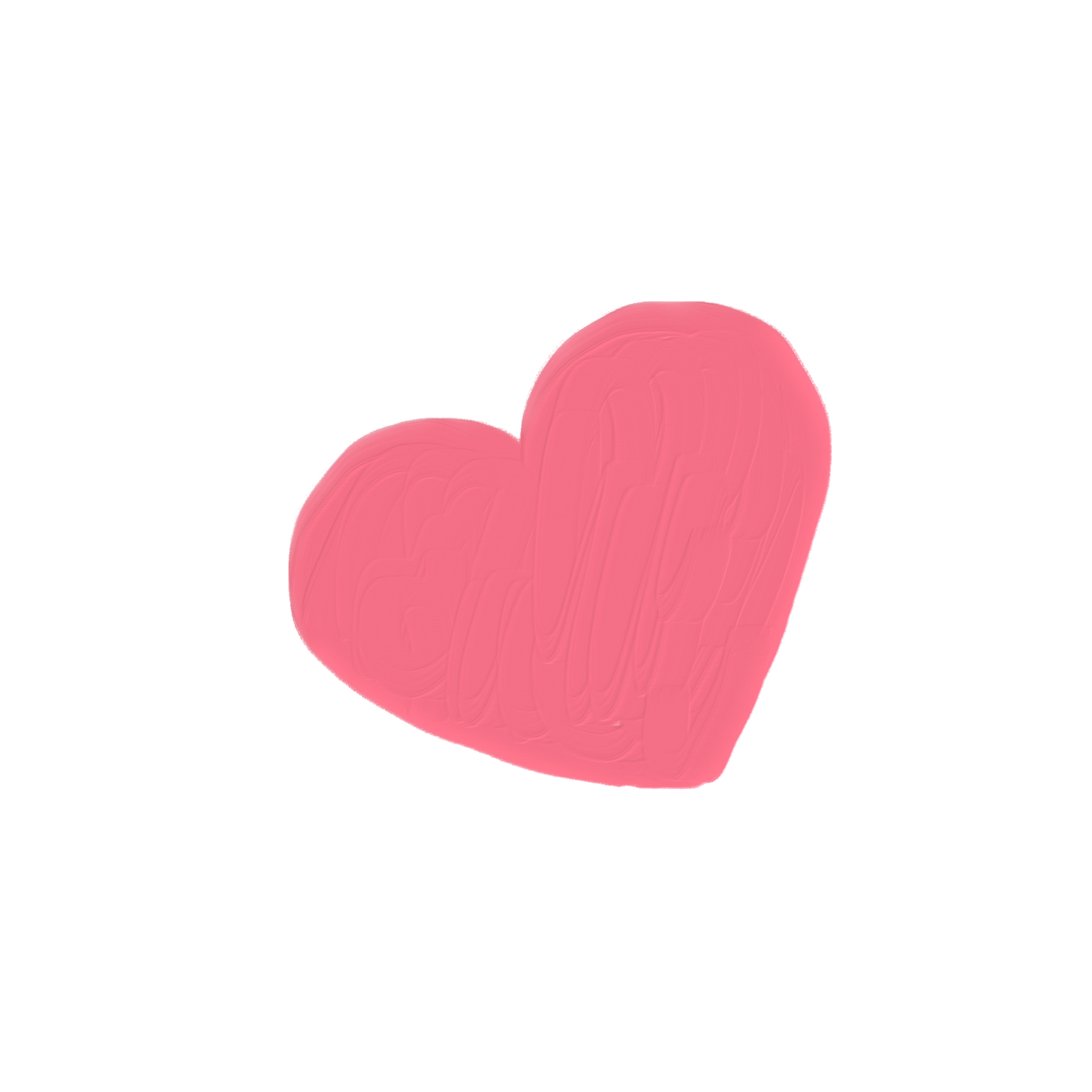 Cute cartoon pastel doodle hand draw heart 27990025 PNG