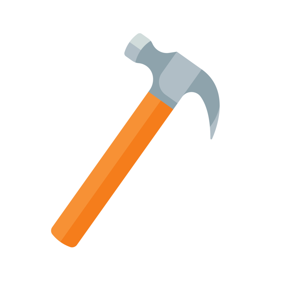 Hammer and pick Generative Ai png