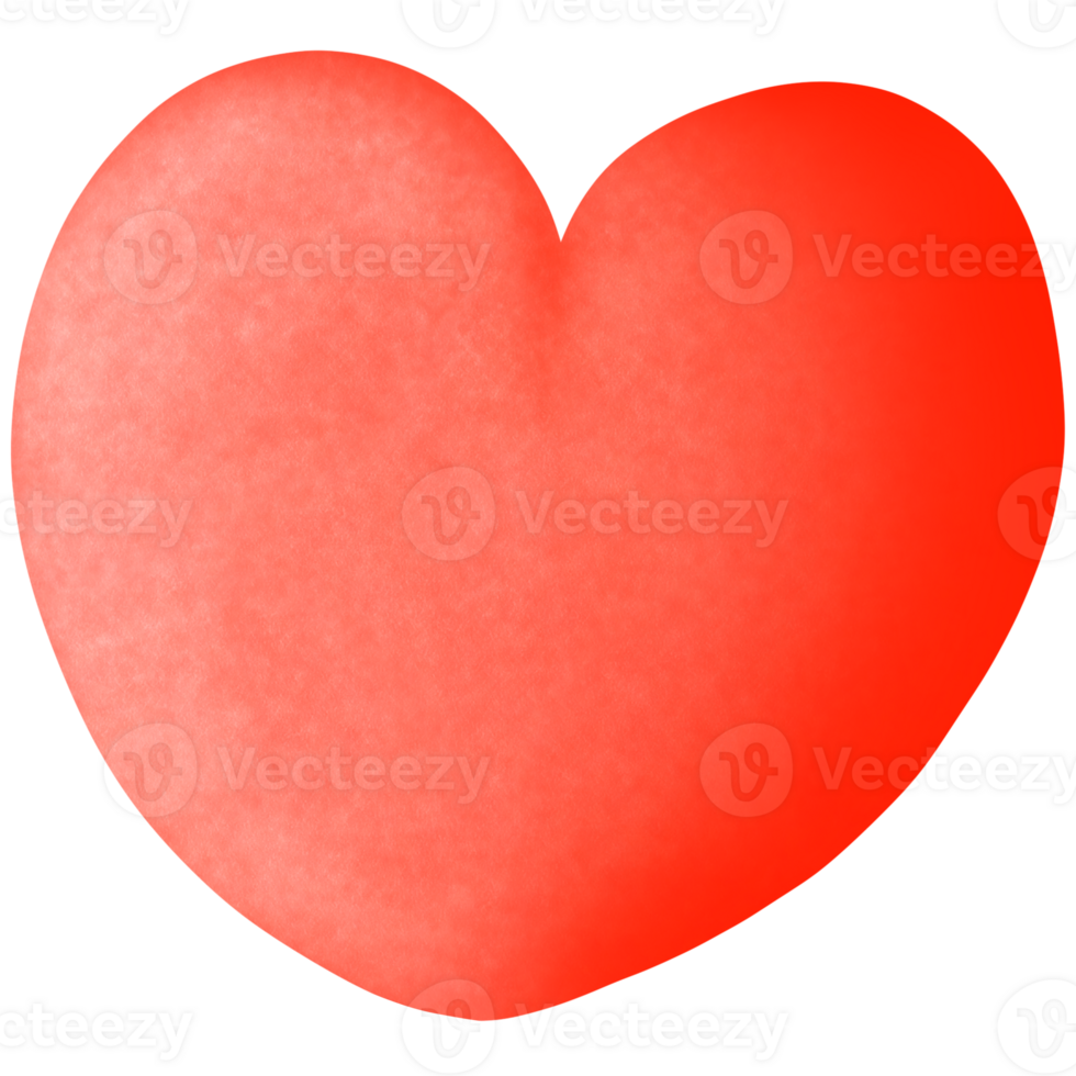 The red heart png