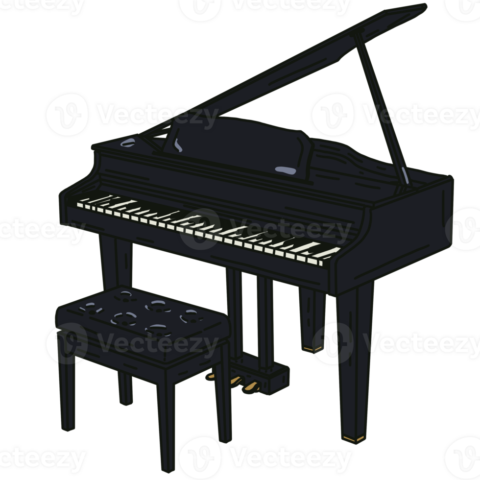 black grand piano png