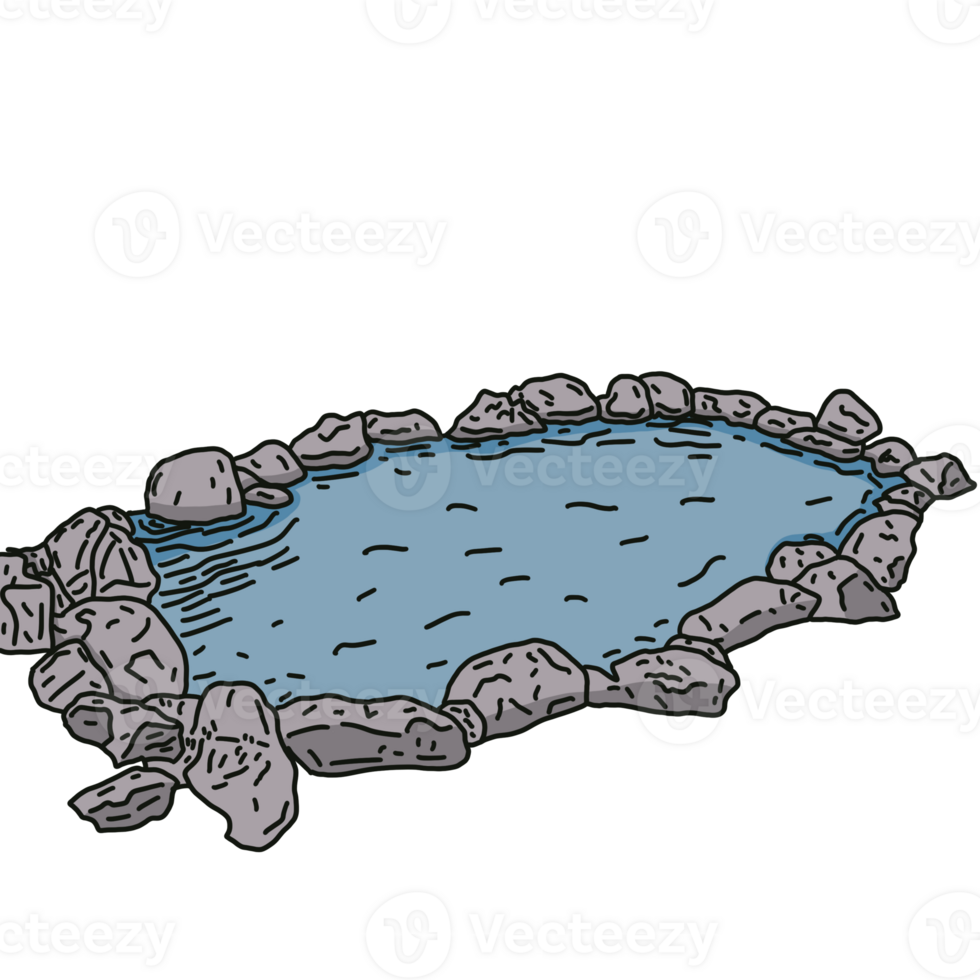 Hot spring onsen png
