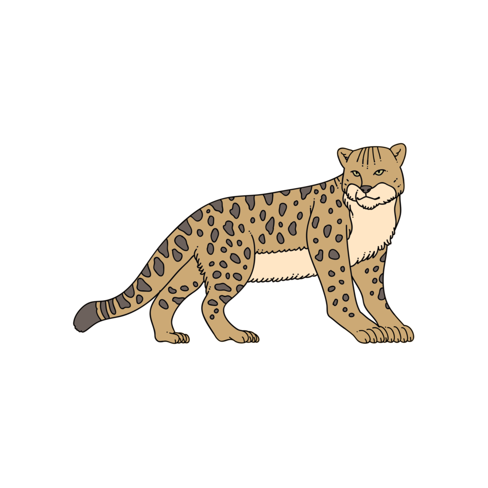 Amur leopard Generative Ai 27990869 PNG