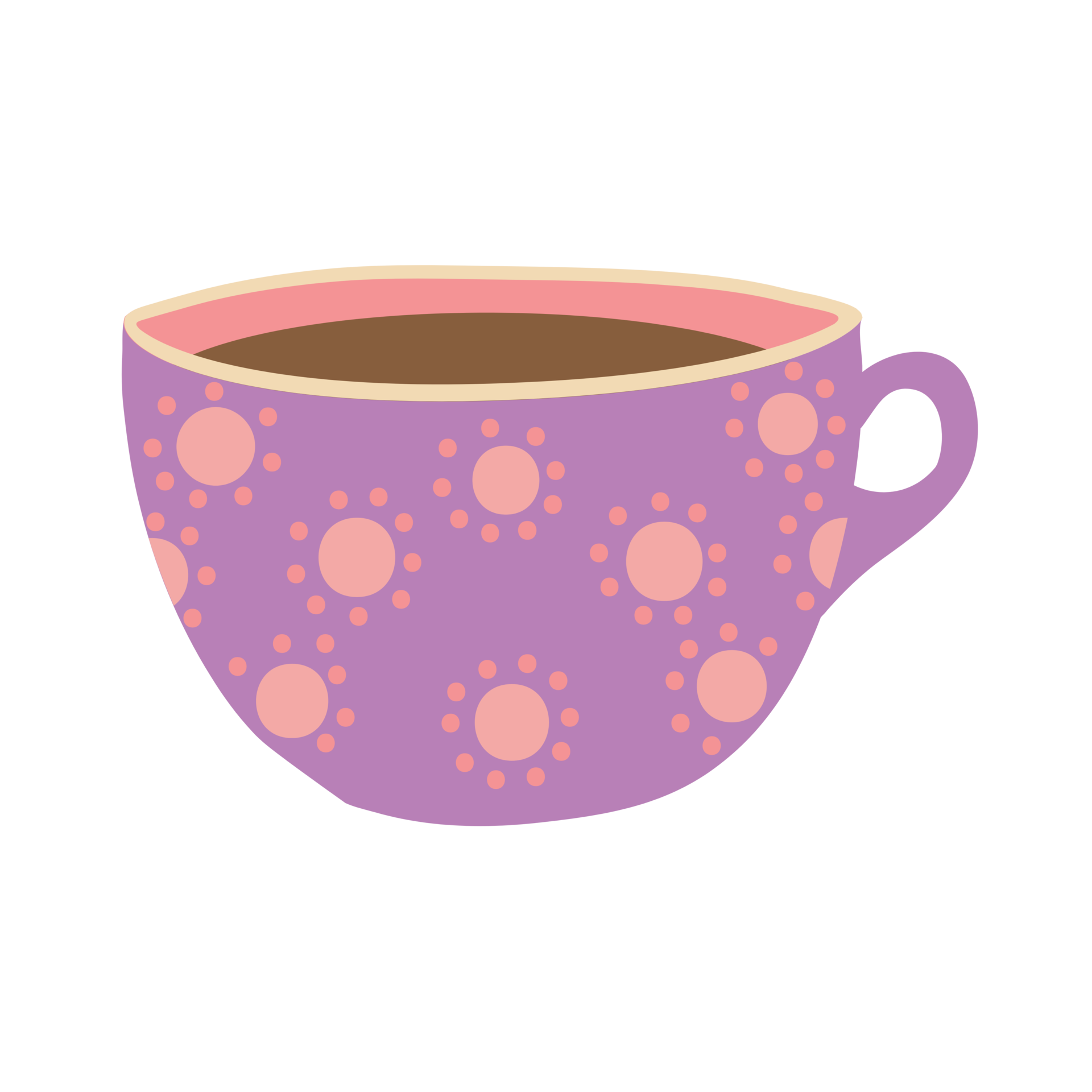 Pink coffee maker machine with a cup of a coffee in flat technique on a  beige background 11015113 Vector Art at Vecteezy