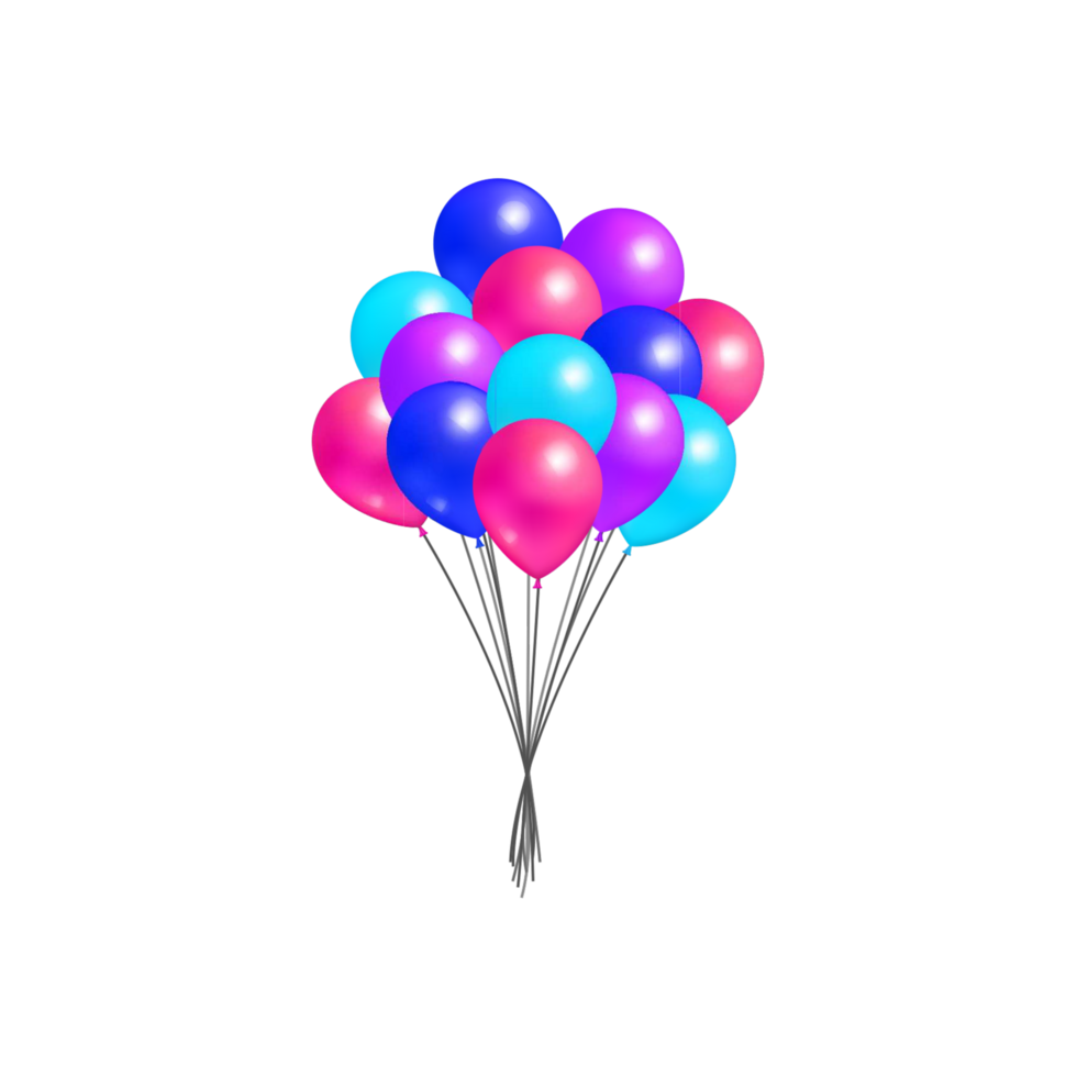 Childrens Day Balloon Generative Ai png