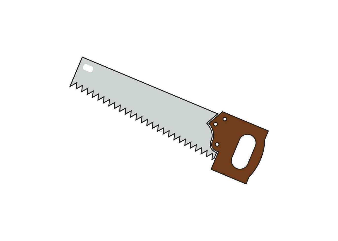 hand saw icon design vector isolated