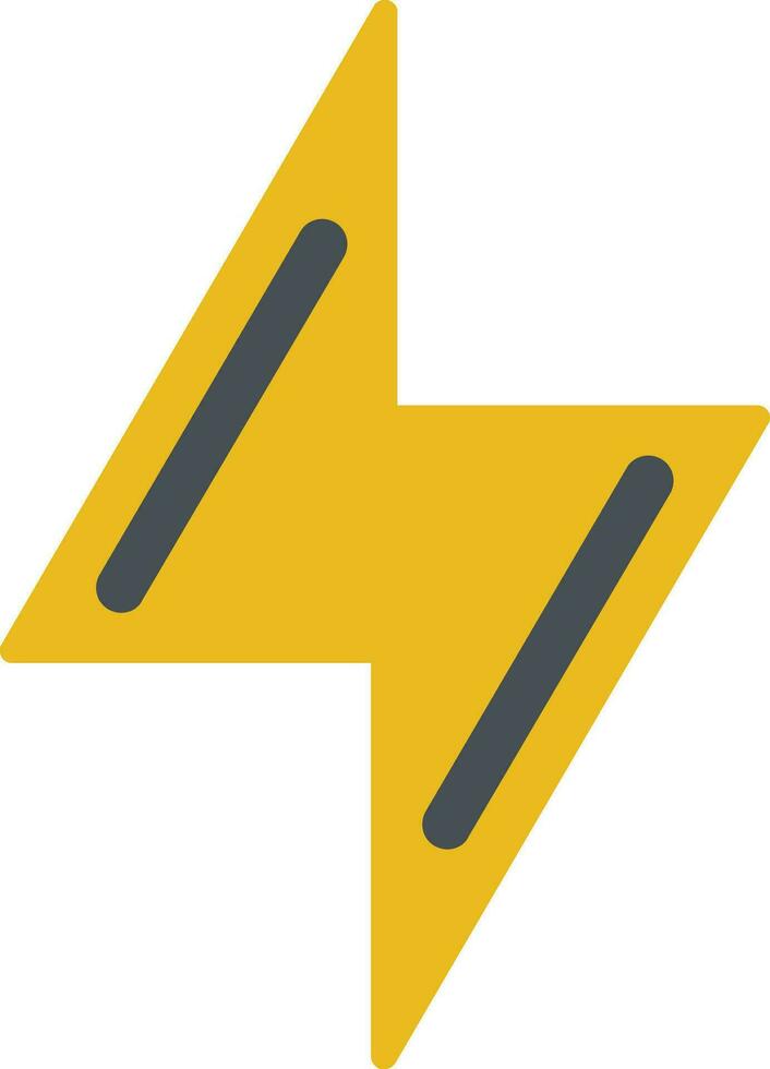 Flash On Line Icon vector