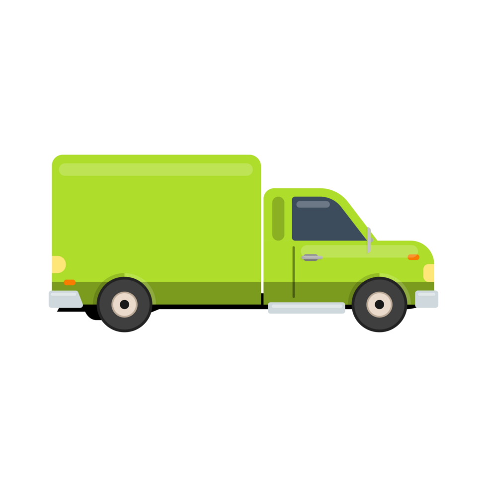 Car Delivery Freight Transport Generative Ai png