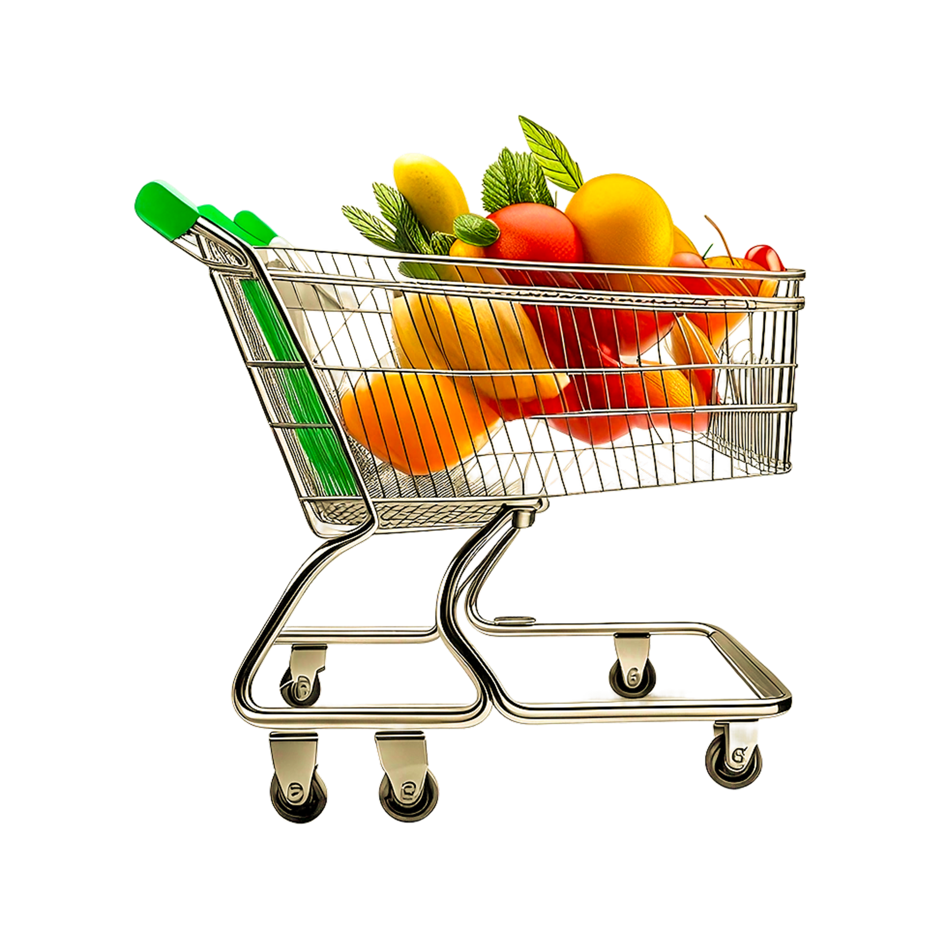 Shopping cart graphy Grocery store, shopping cart, Generative Ai