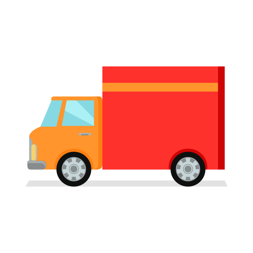 LKW Box generativ ai png