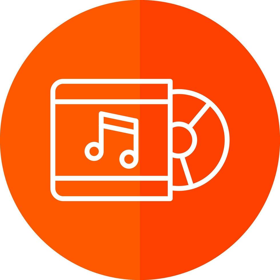 Cd Player  Vector Icon Design