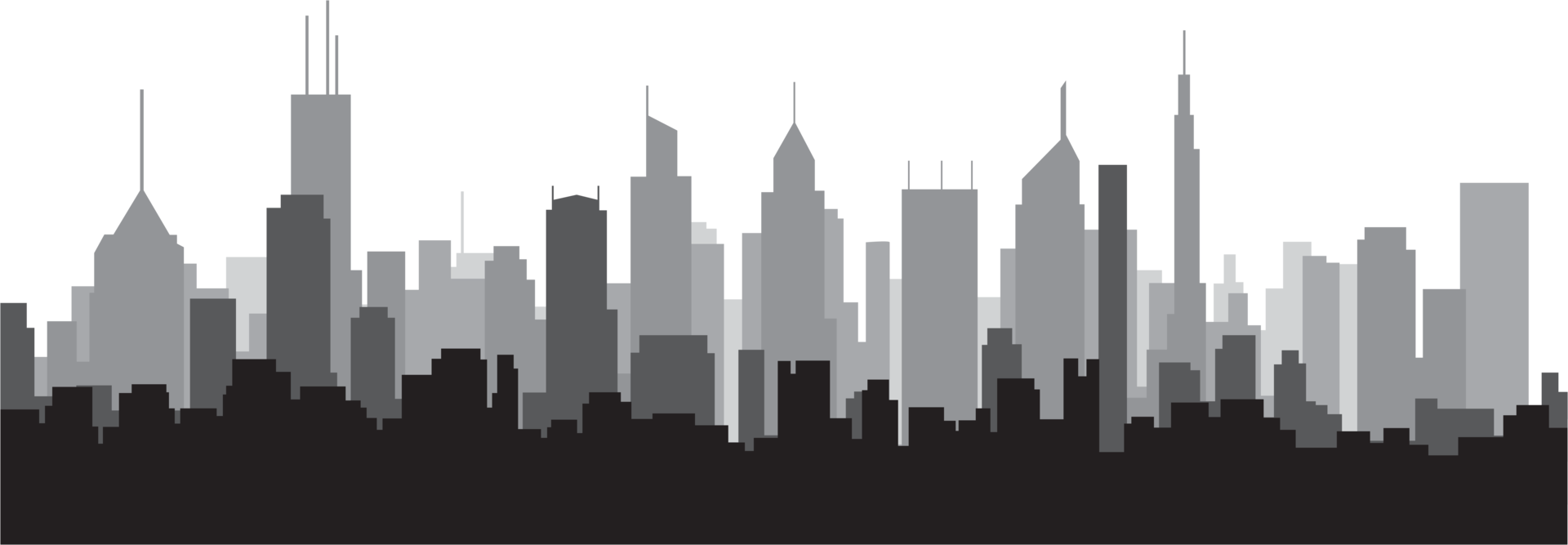 modern cityscape skyline. png