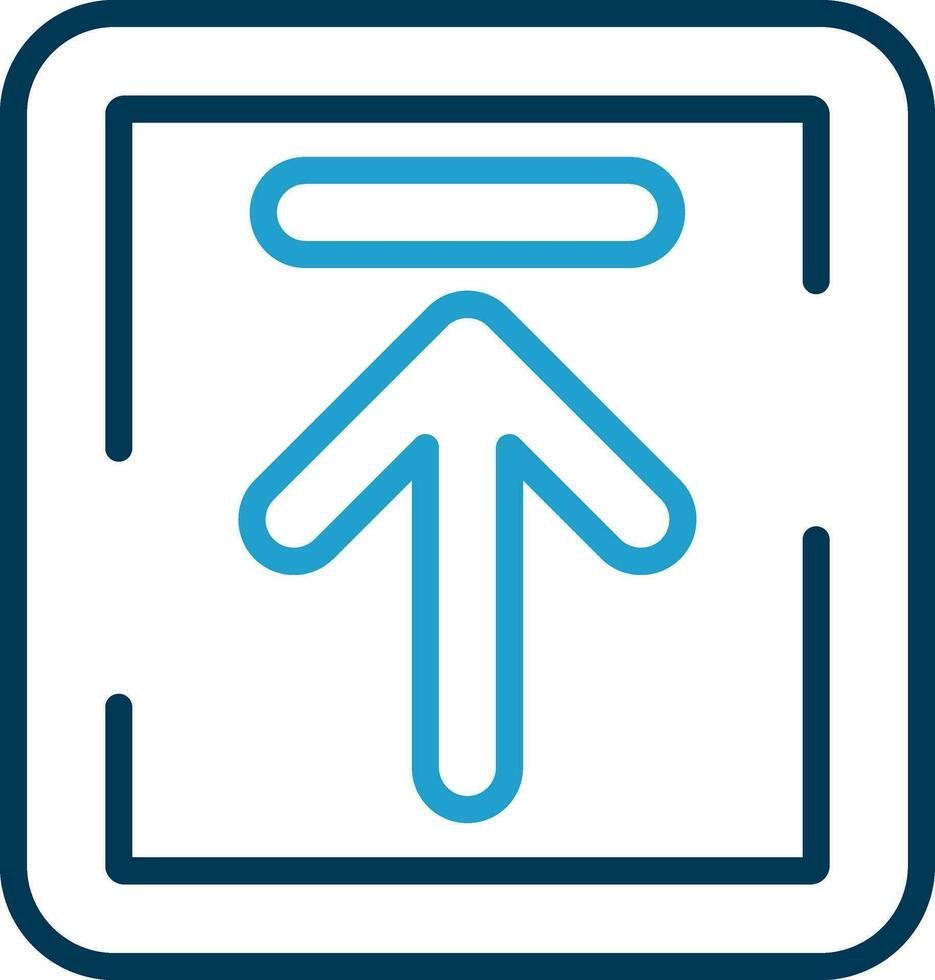 Up Arrow Upload Vector Icon Design