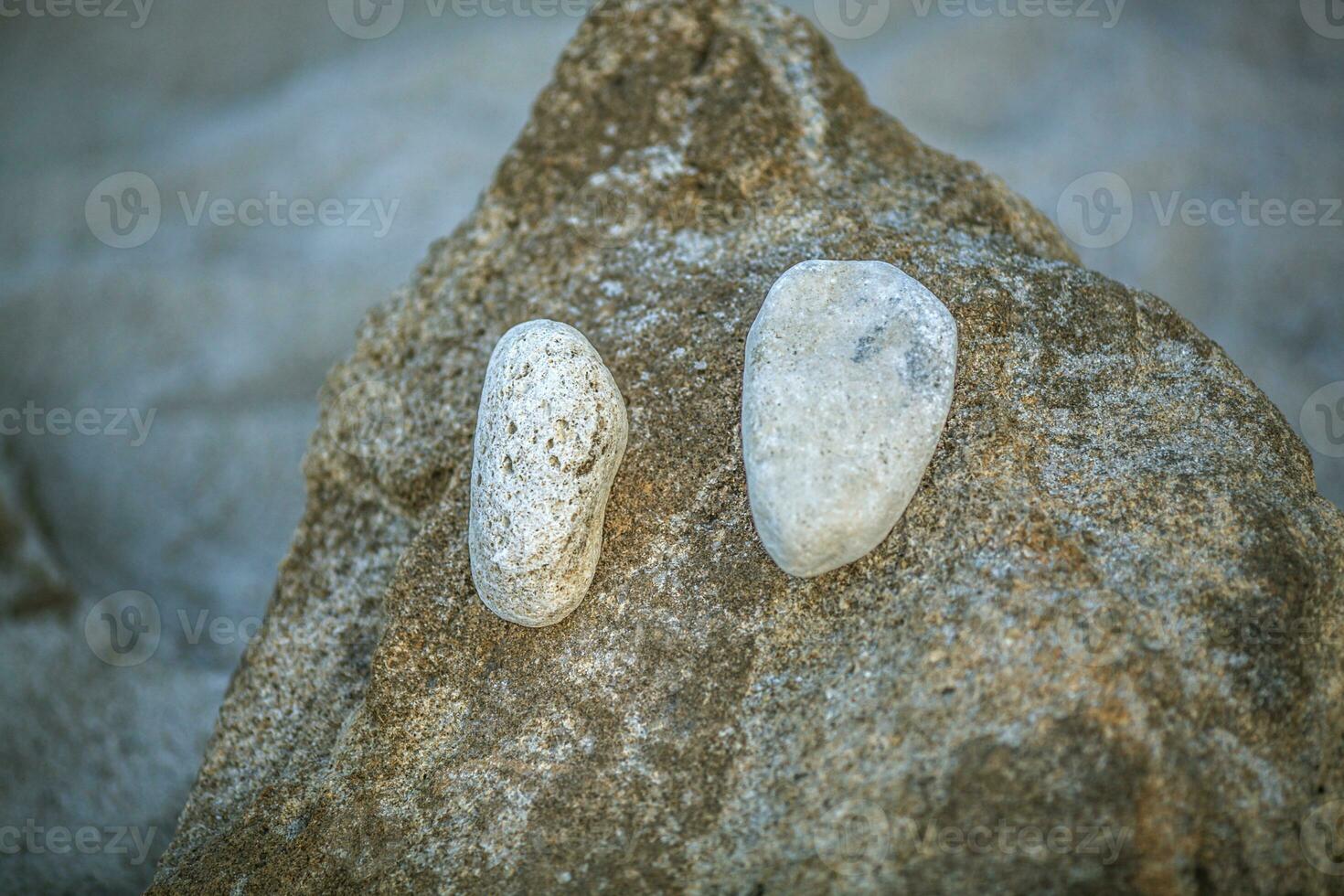 Abstraction of sand and stones photo