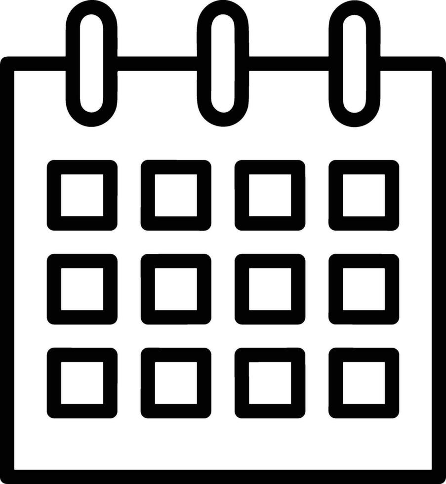 Calendar schedule icon symbol image vector. Illustration of the modern appointment reminder agenda symbol graphic design image. EPS 10 vector
