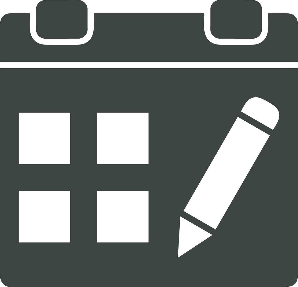Calendar schedule icon symbol image vector. Illustration of the modern appointment reminder agenda symbol graphic design image. EPS 10 vector