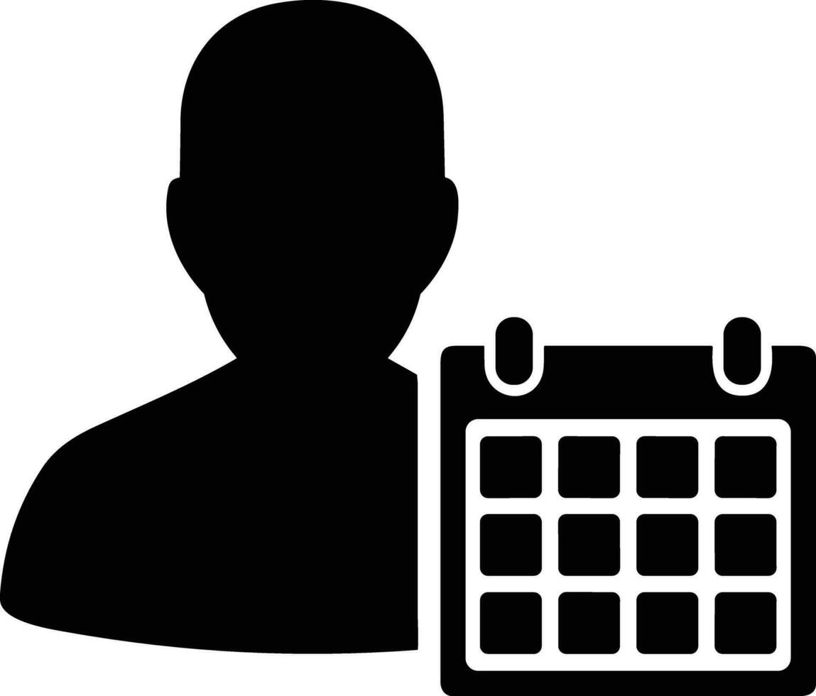 Calendar schedule icon symbol image vector. Illustration of the modern appointment reminder agenda symbol graphic design image. EPS 10 vector