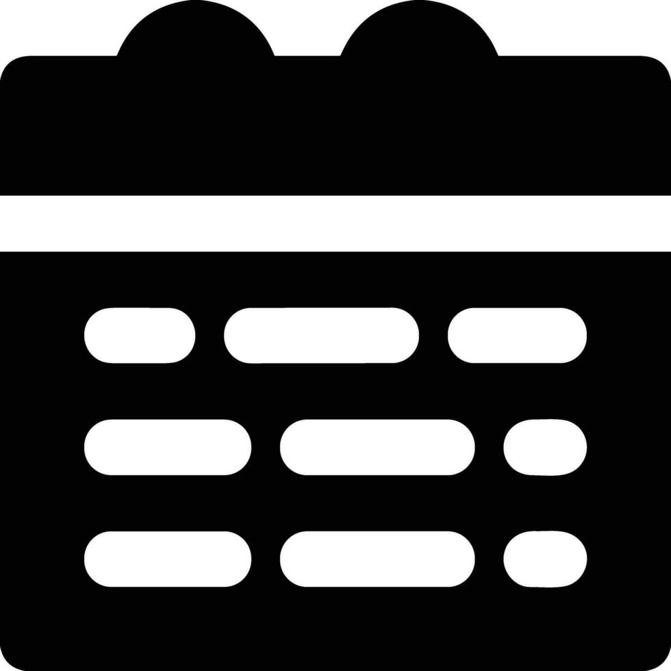 Calendar schedule icon symbol image vector. Illustration of the modern appointment reminder agenda symbol graphic design image. EPS 10 vector