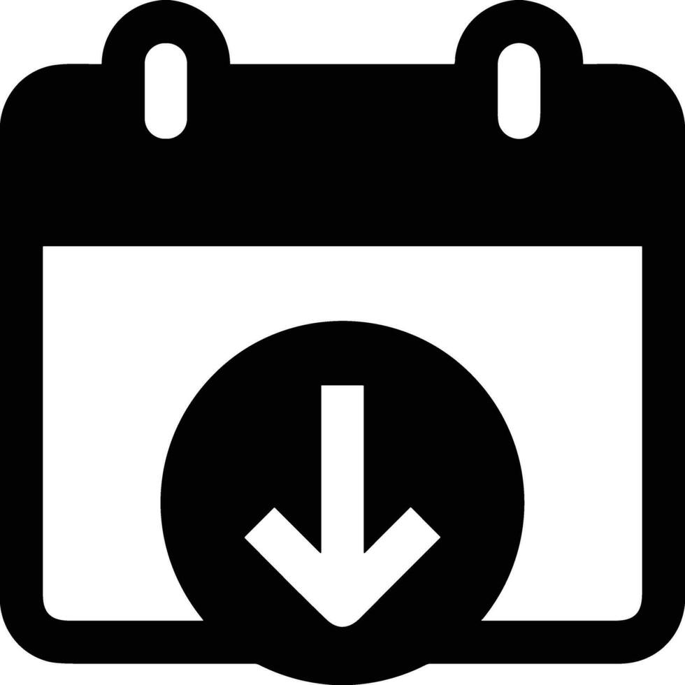 Calendar schedule icon symbol image vector. Illustration of the modern appointment reminder agenda symbol graphic design image. EPS 10 vector