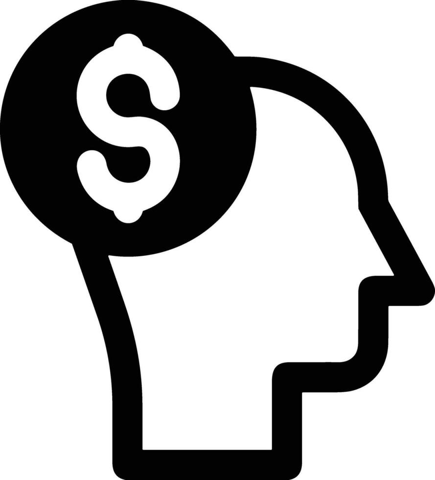 Brain idea symbol icon vector image. Illustration of the creative intelligence think design image. EPS 10