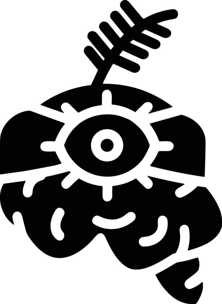 Brain idea symbol icon vector image. Illustration of the creative intelligence think design image. EPS 10