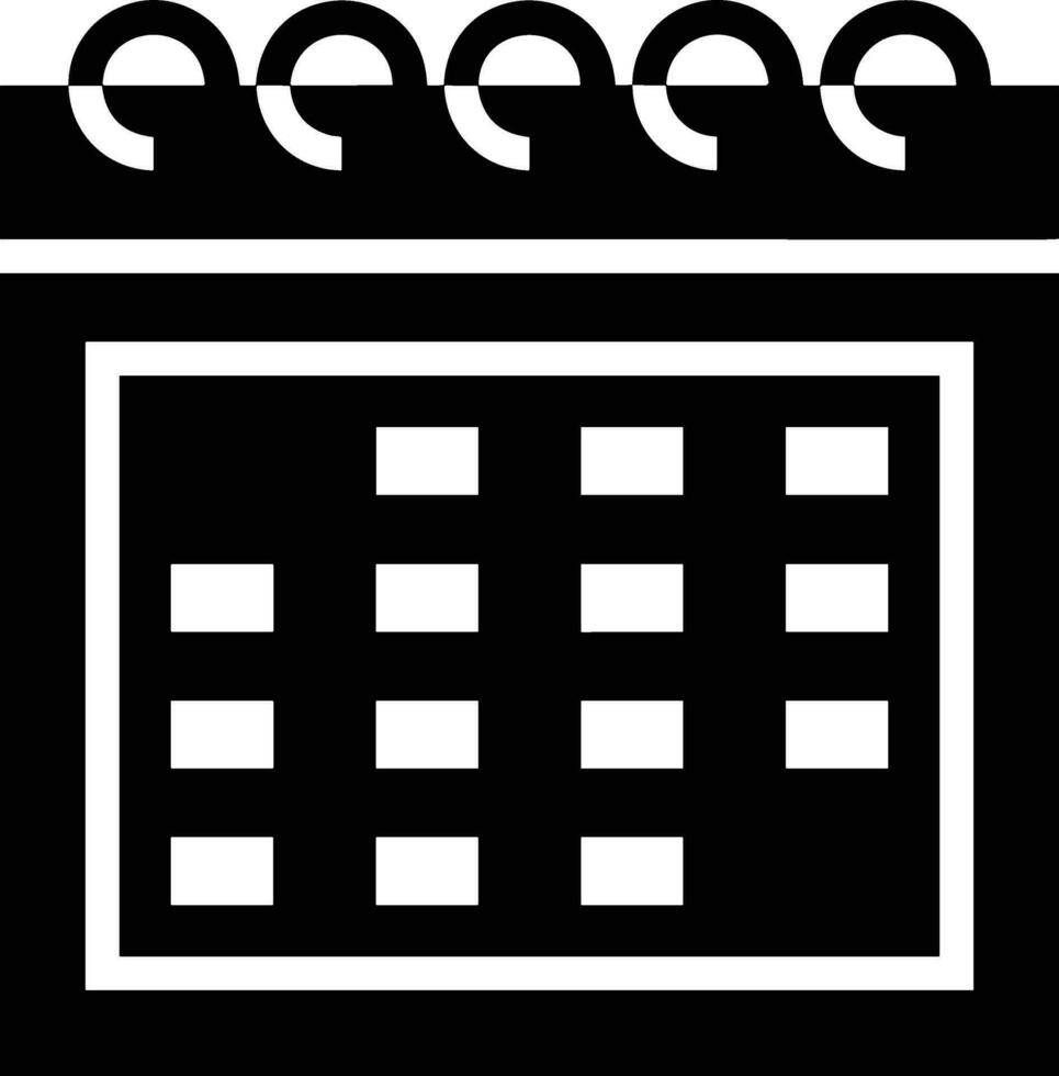 Calendar schedule icon symbol image vector. Illustration of the modern appointment reminder agenda symbol graphic design image. EPS 10 vector