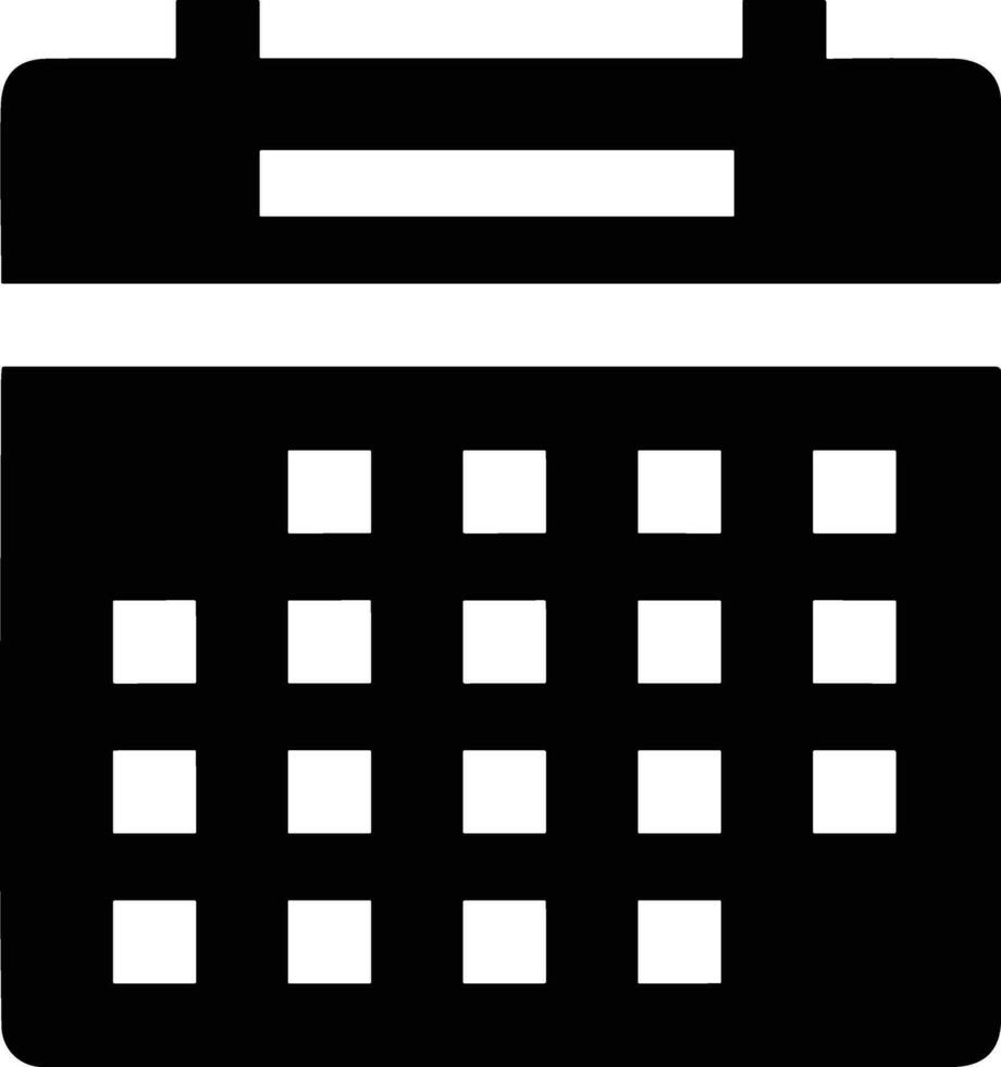 calendario calendario icono símbolo imagen vector. ilustración de el moderno cita recordatorio agenda símbolo gráfico diseño imagen. eps 10 vector