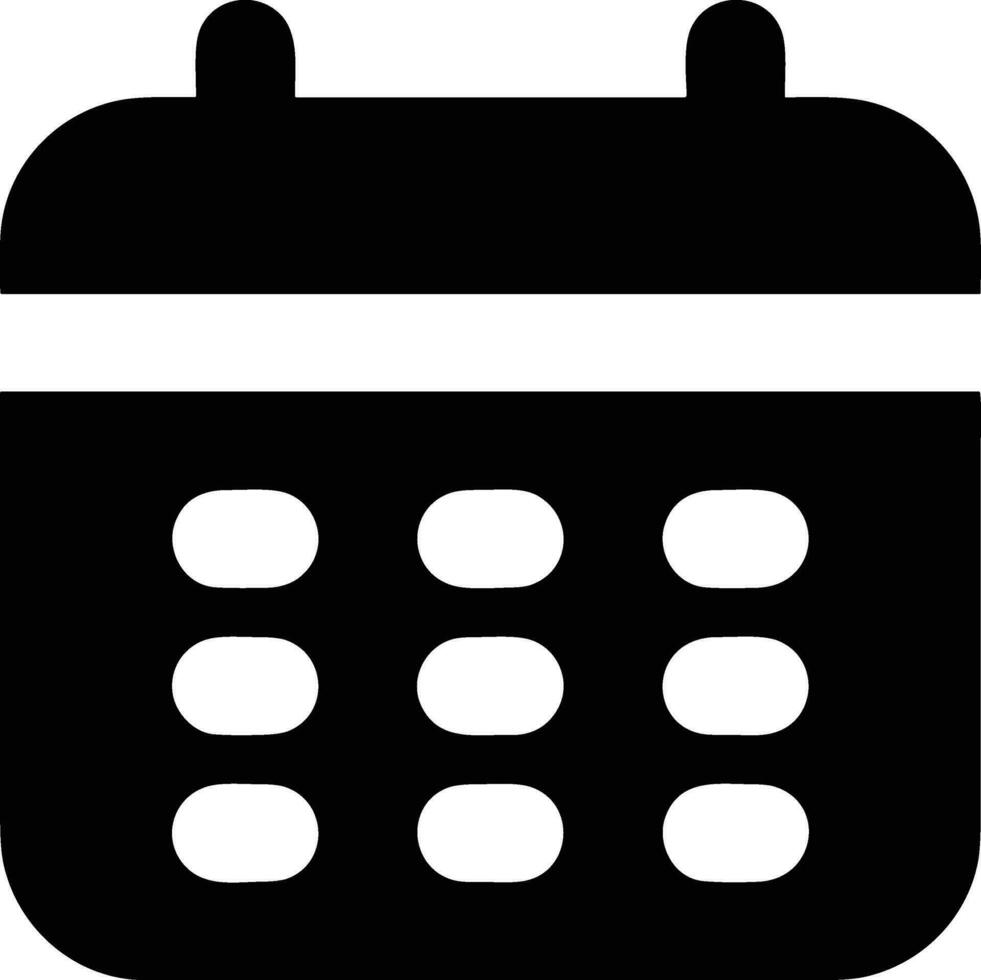 Calendar schedule icon symbol image vector. Illustration of the modern appointment reminder agenda symbol graphic design image. EPS 10 vector