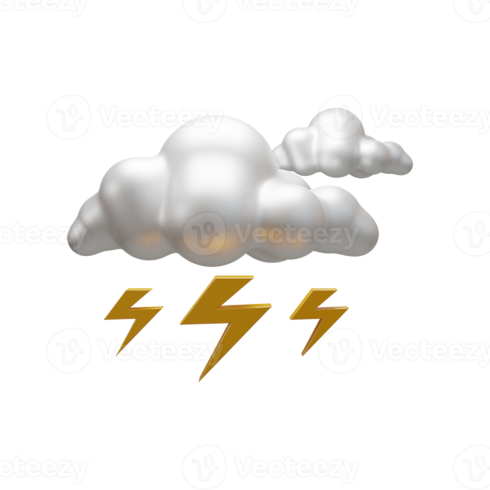 temps rapport 3d ui icône Soleil et pluie nuage icône png