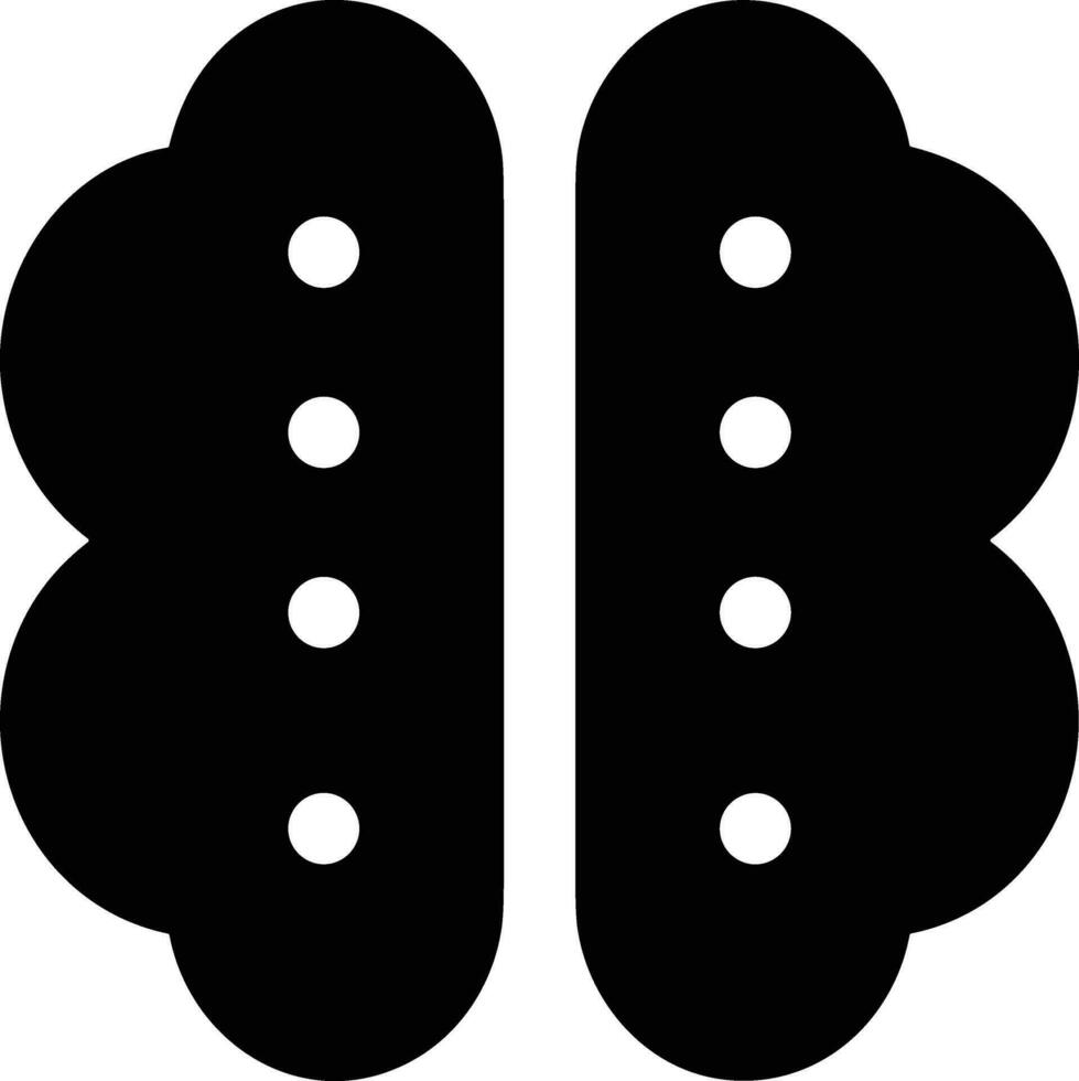 Brain idea symbol icon vector image. Illustration of the creative intelligence think design image. EPS 10