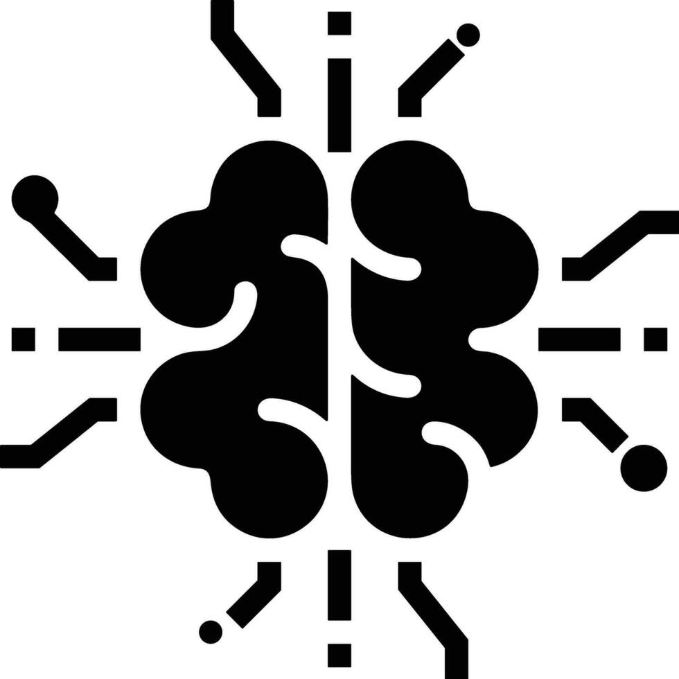 Brain idea symbol icon vector image. Illustration of the creative intelligence think design image. EPS 10