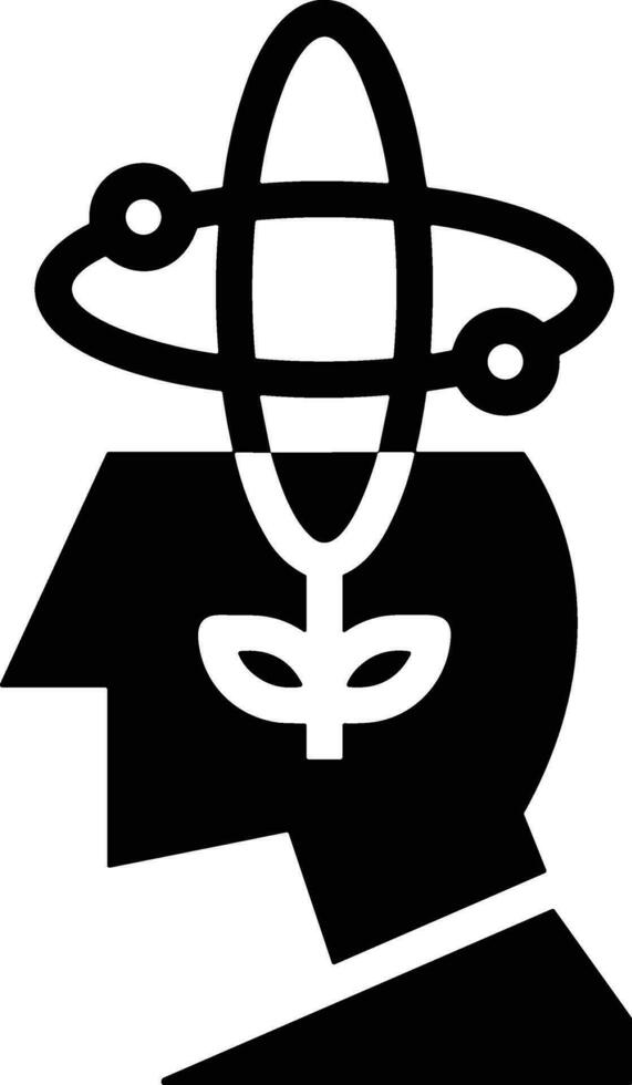 Brain idea symbol icon vector image. Illustration of the creative intelligence think design image. EPS 10