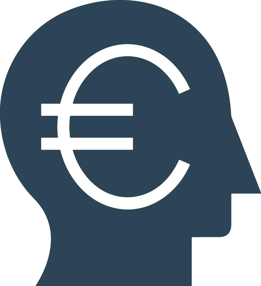 Brain idea symbol icon vector image. Illustration of the creative intelligence think design image. EPS 10