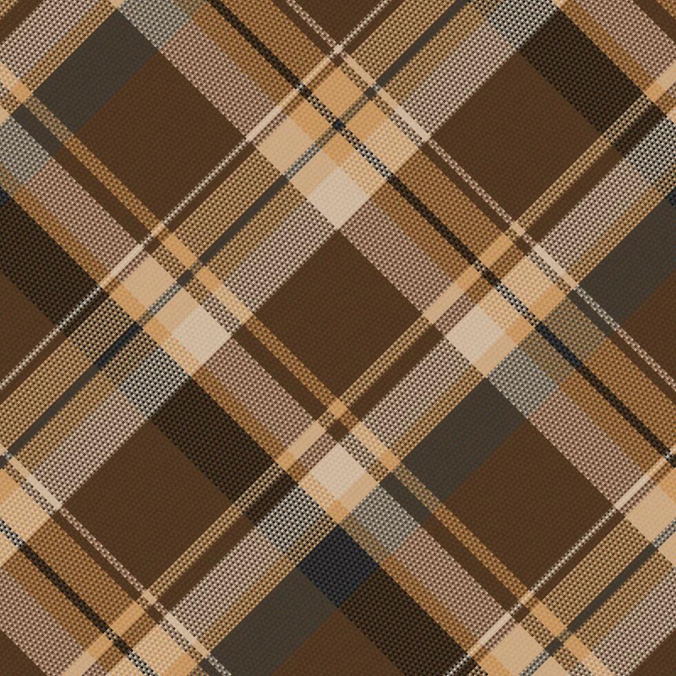 Tartan or plaid winter color pattern. vector