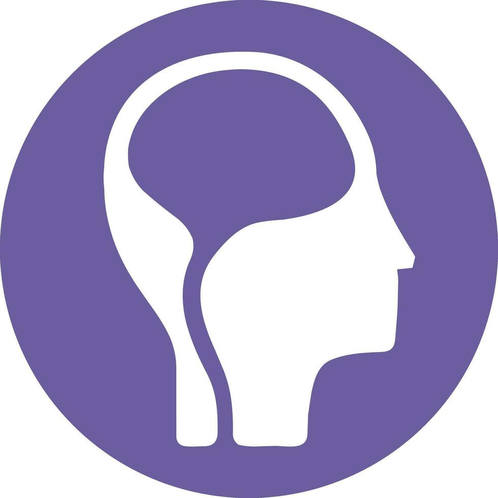 Brain idea symbol icon vector image. Illustration of the creative intelligence think design image. EPS 10