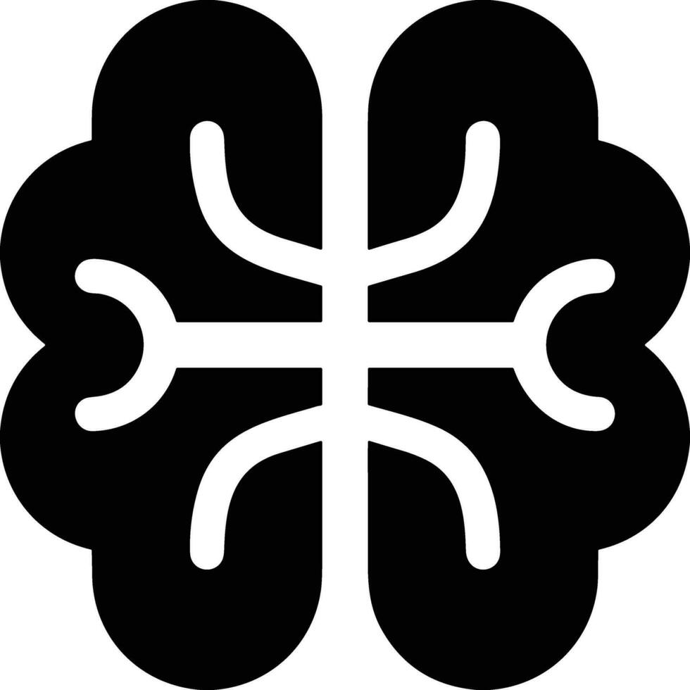 Brain idea symbol icon vector image. Illustration of the creative intelligence think design image. EPS 10