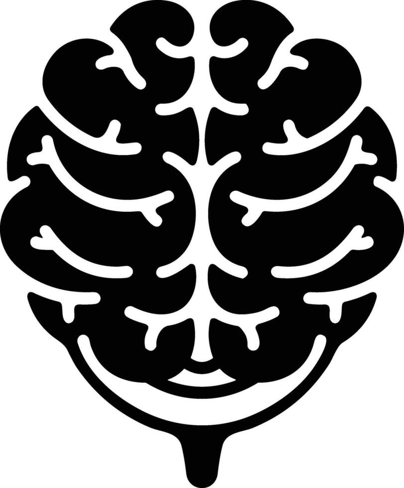 cerebro idea símbolo icono vector imagen. ilustración de el creativo inteligencia pensar diseño imagen