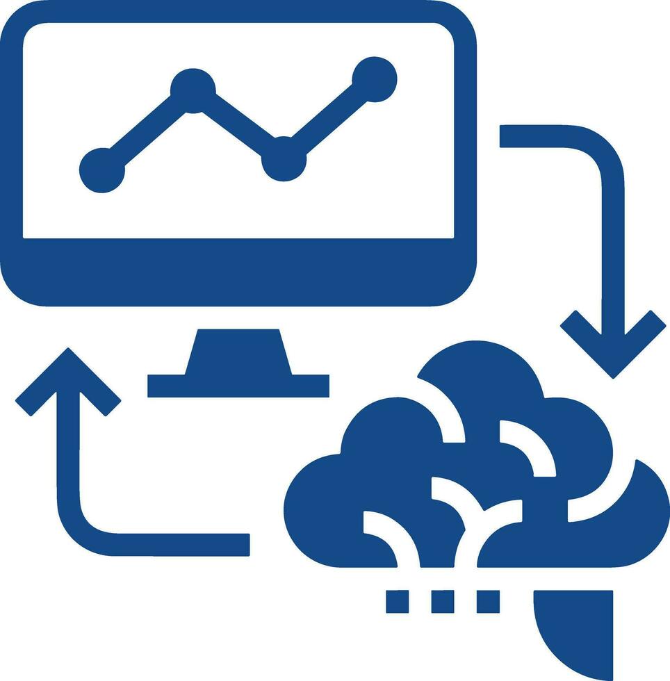 Brain idea symbol icon vector image. Illustration of the creative intelligence think design image
