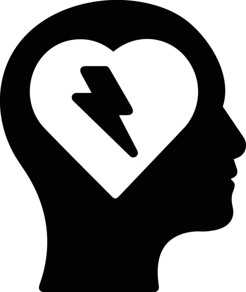 Brain idea symbol icon vector image. Illustration of the creative intelligence think design image