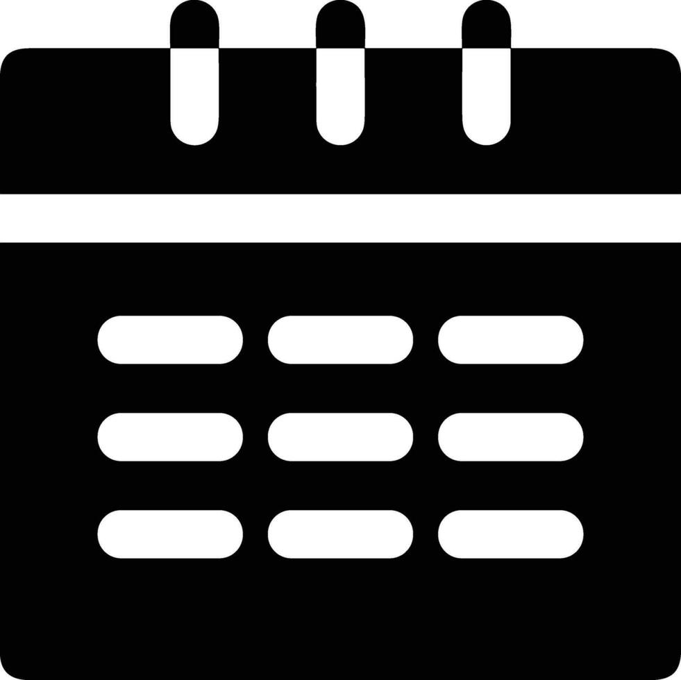 Calendar schedule icon symbol image vector. Illustration of the modern appointment reminder agenda symbol graphic design image. EPS 10 vector