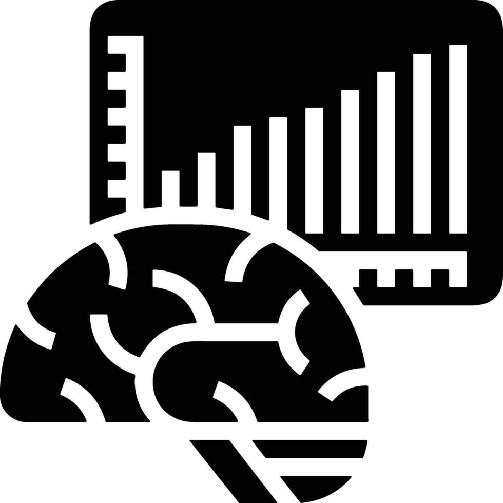 Brain idea symbol icon vector image. Illustration of the creative intelligence think design image