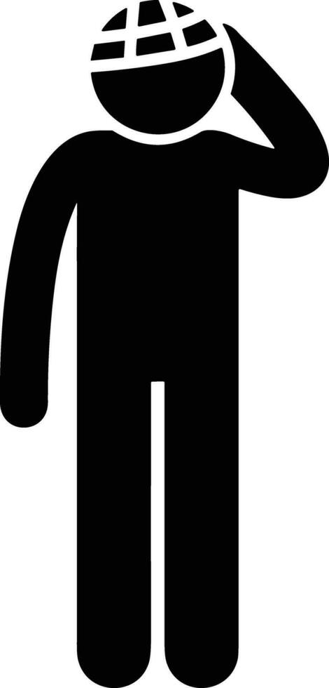 Brain idea symbol icon vector image. Illustration of the creative intelligence think design image