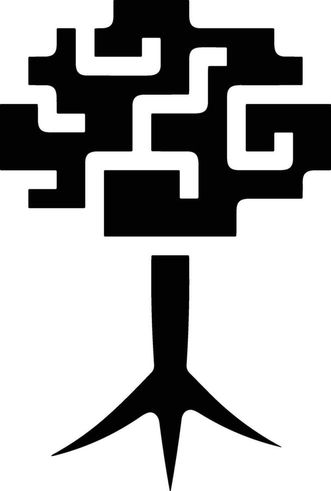 Brain idea symbol icon vector image. Illustration of the creative intelligence think design image